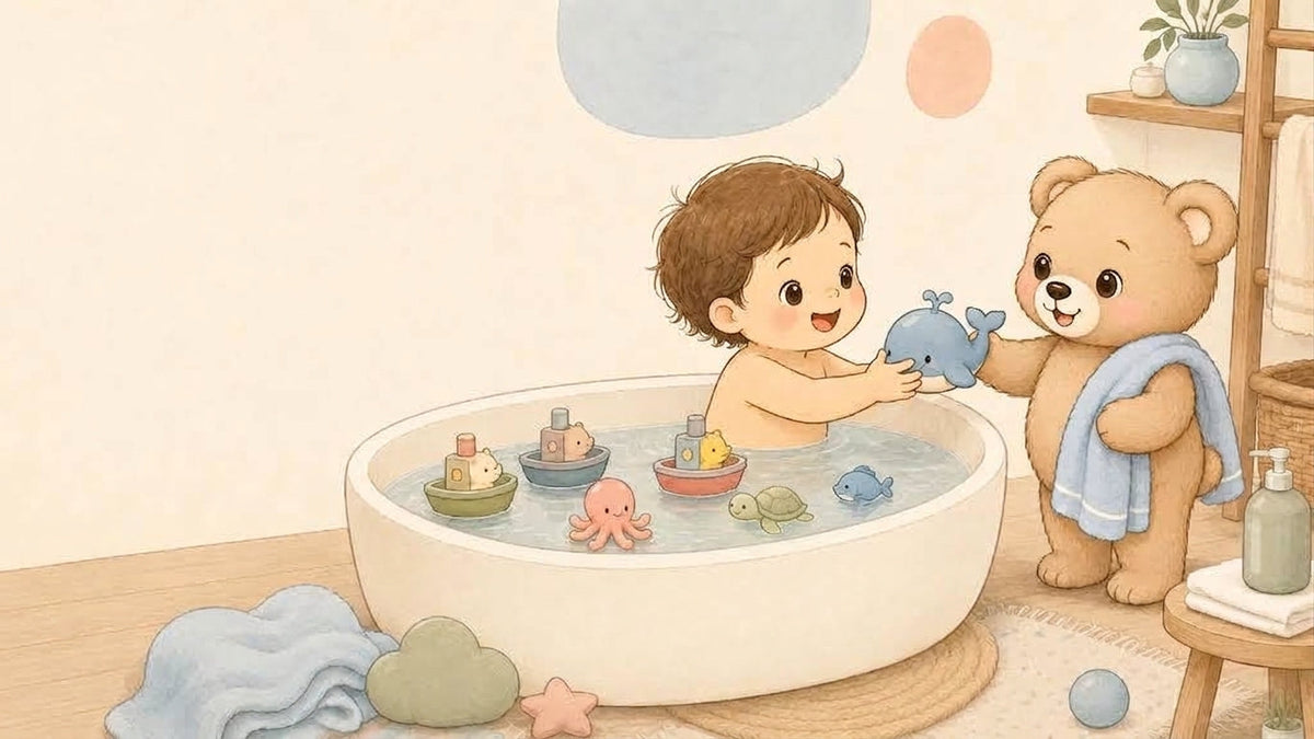 Le bain du tout-petit : retrouver les sensations du milieu aquatique