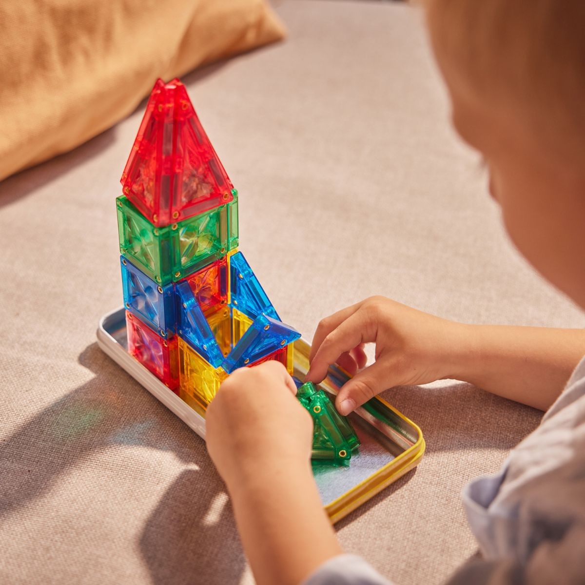 Jeu de Construction Magnétique 28 Pièces – Cleverclixx – vue 2