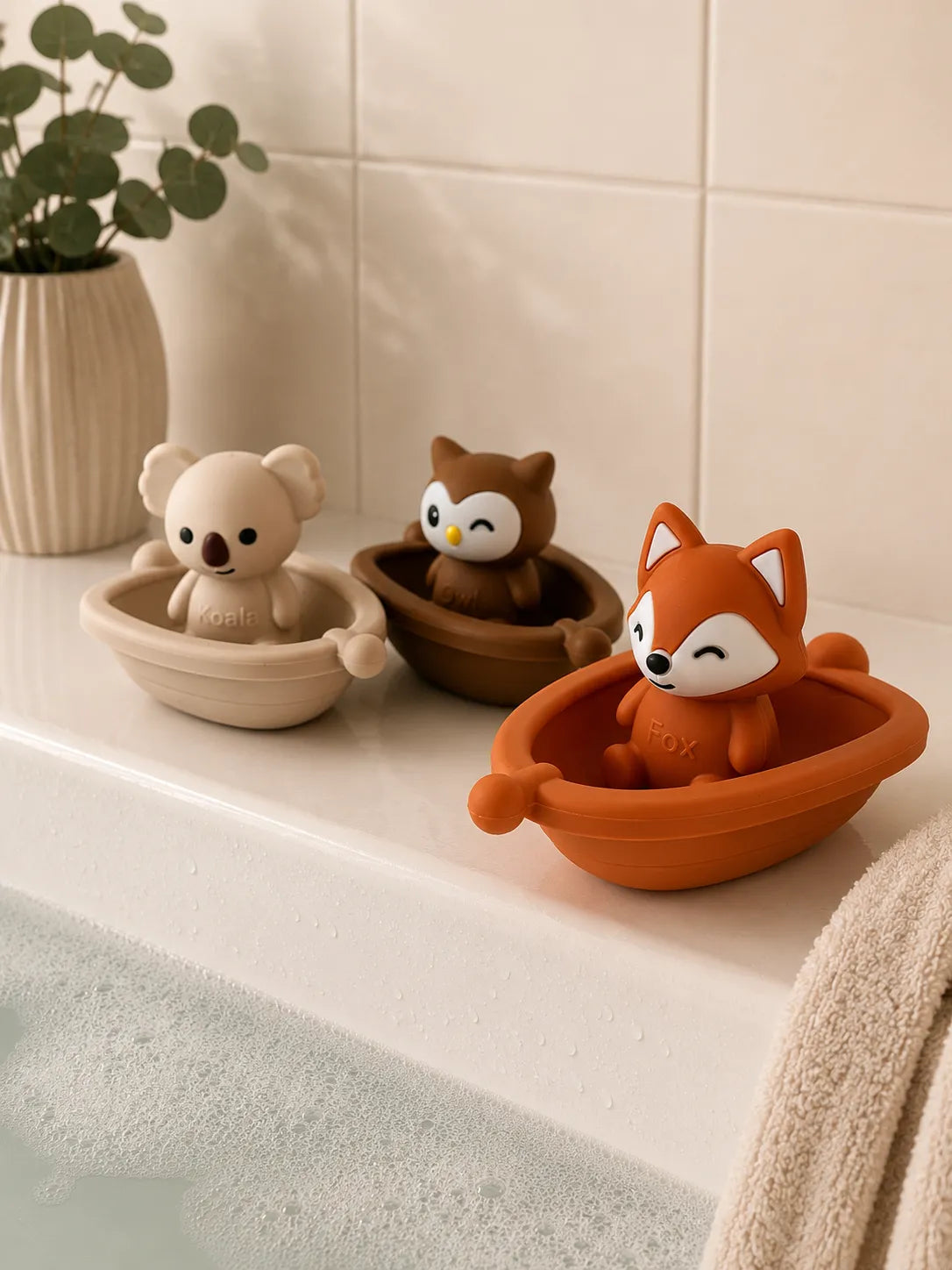 Jouets de Bain à Assembler en Silicone – GMLB – vue 3