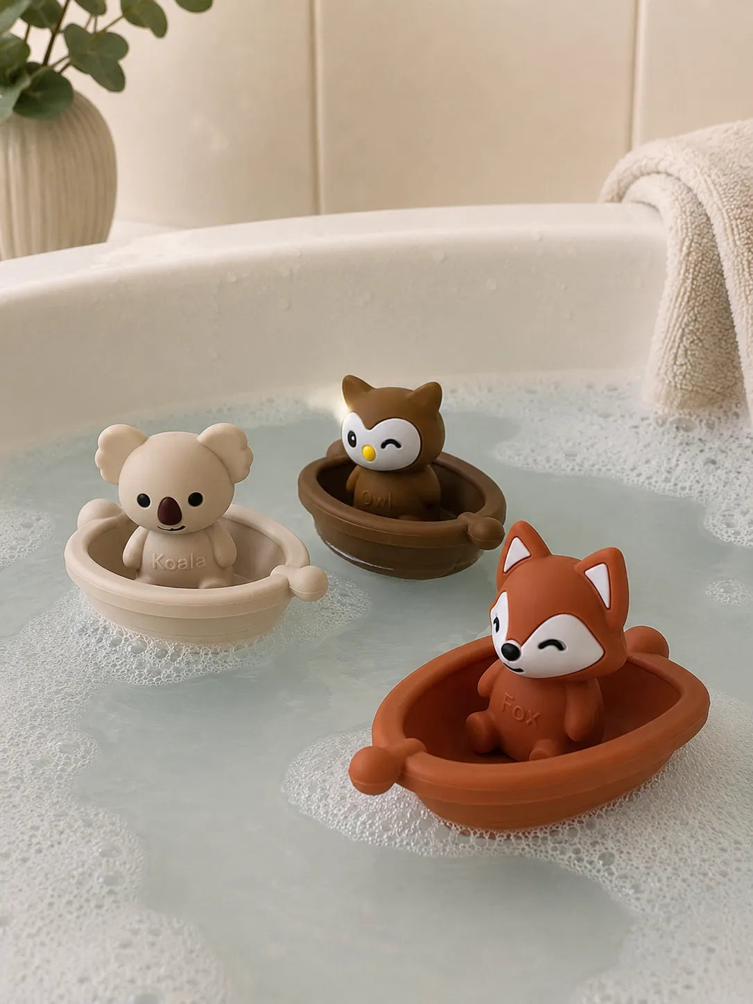 Jouets de Bain à Assembler en Silicone – GMLB – vue 5