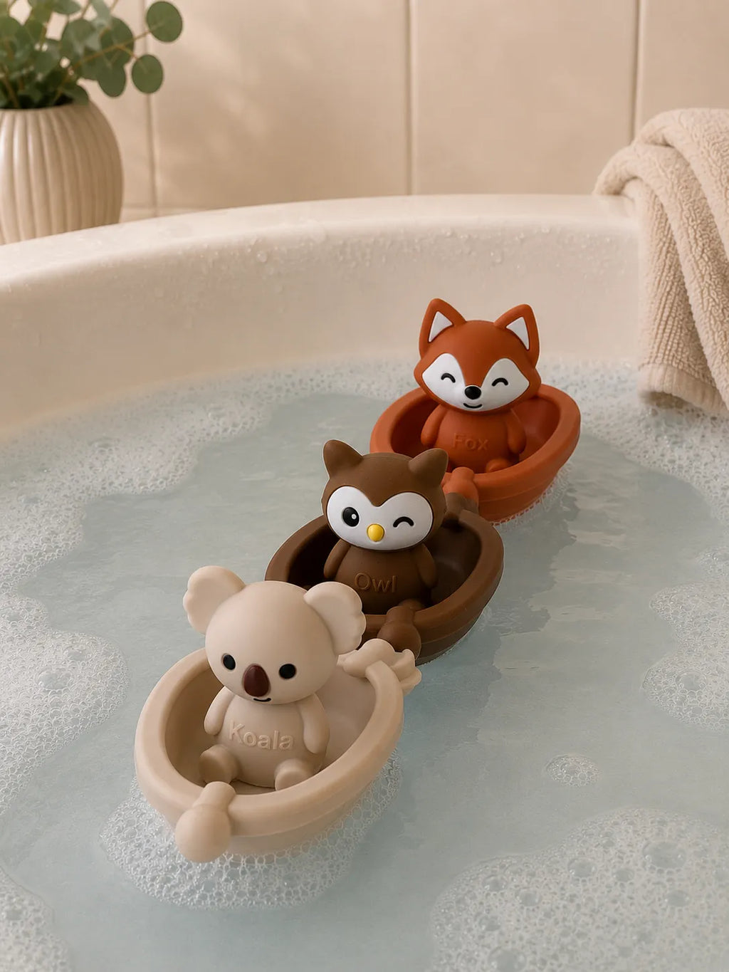 Jouets de Bain à Assembler en Silicone – GMLB – vue 8