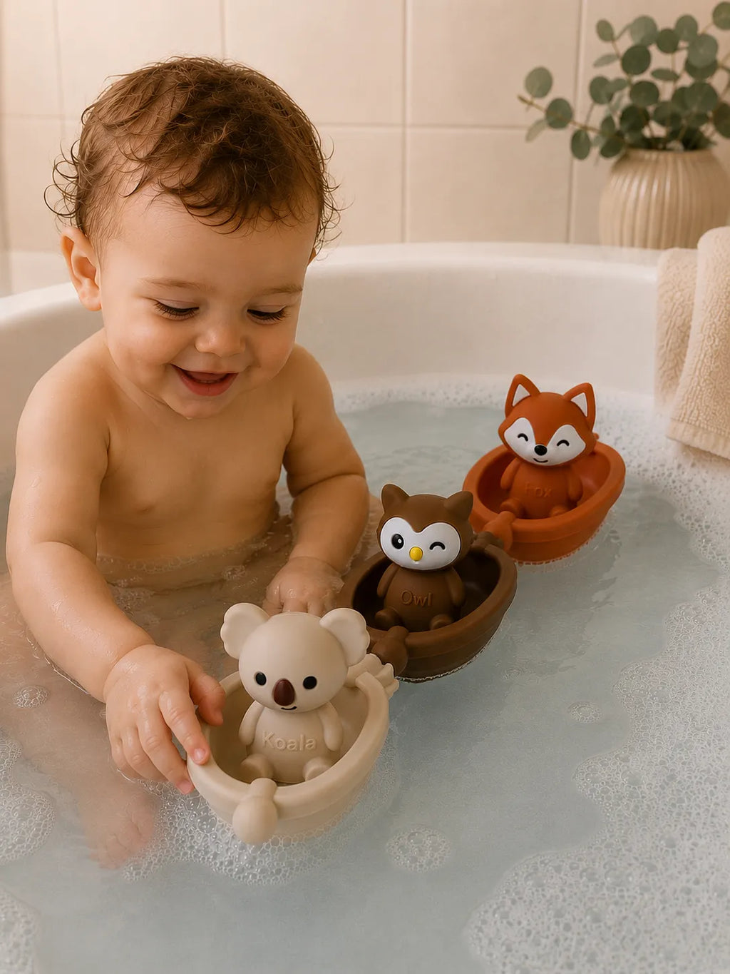 Jouets de Bain à Assembler en Silicone – GMLB – vue 10