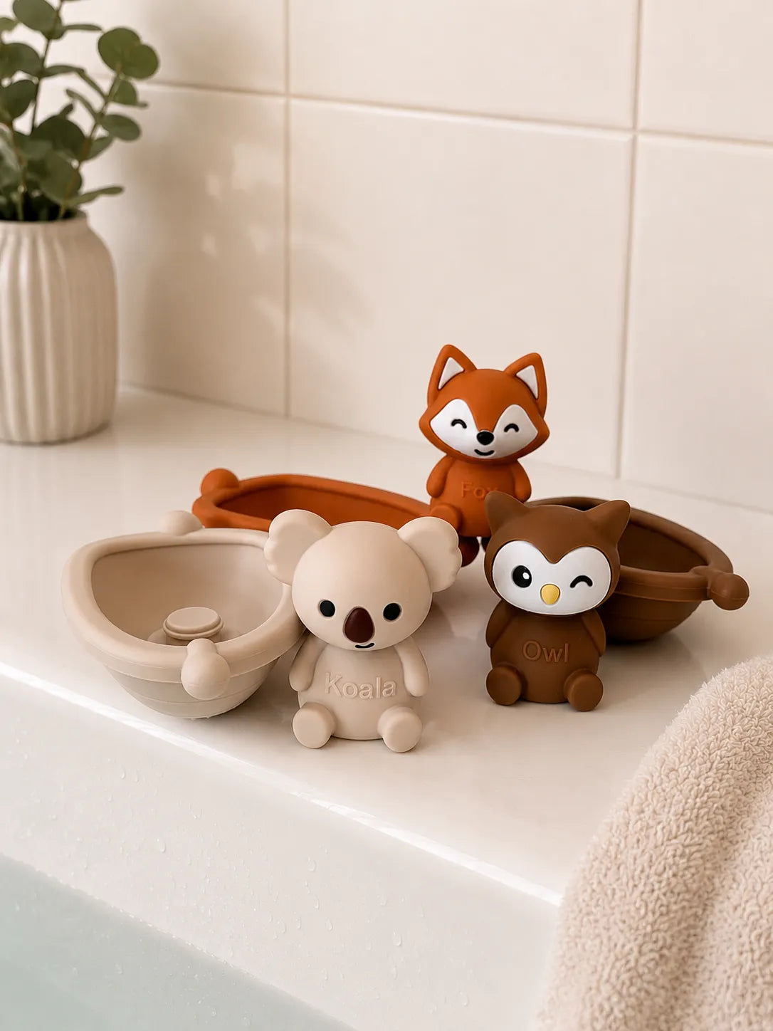 Jouets de Bain à Assembler en Silicone – GMLB – vue 12