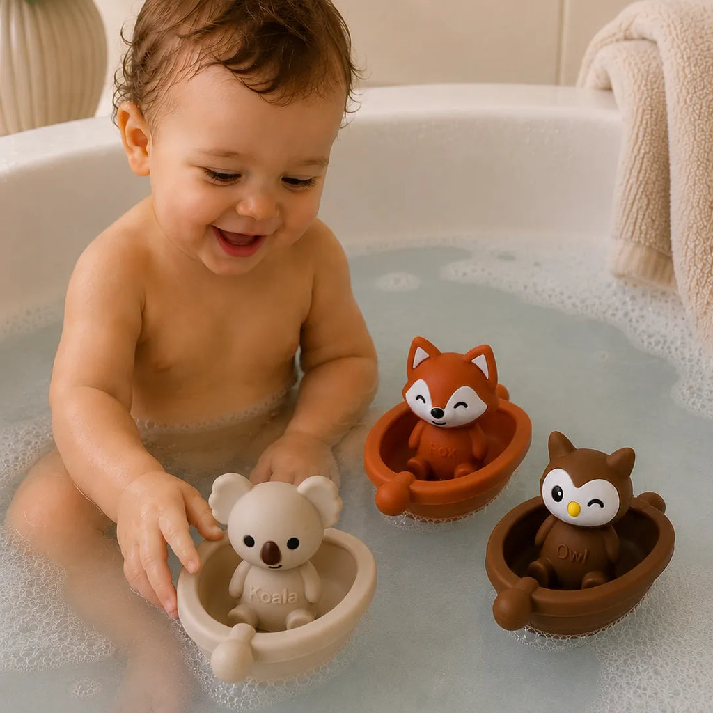 Jouets de Bain à Assembler en Silicone – GMLB – vue 13