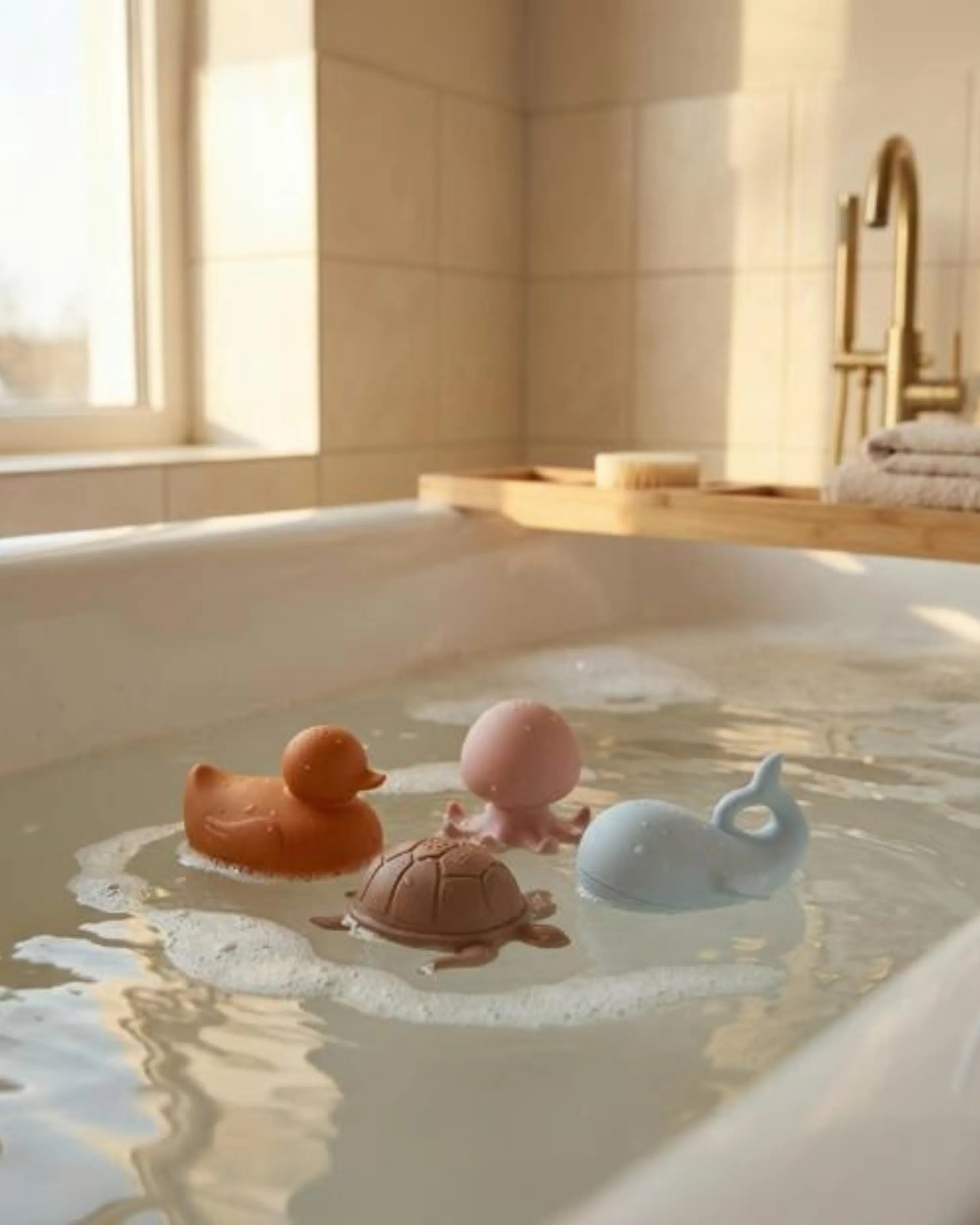 Jouets de Bain en Silicone Animaux de l'Océan – GMLB – vue 3