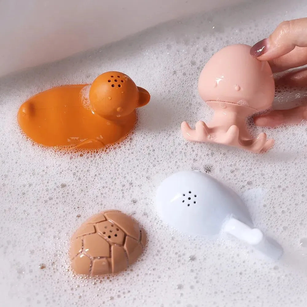 Jouets de Bain en Silicone Animaux de l'Océan – GMLB – vue 7