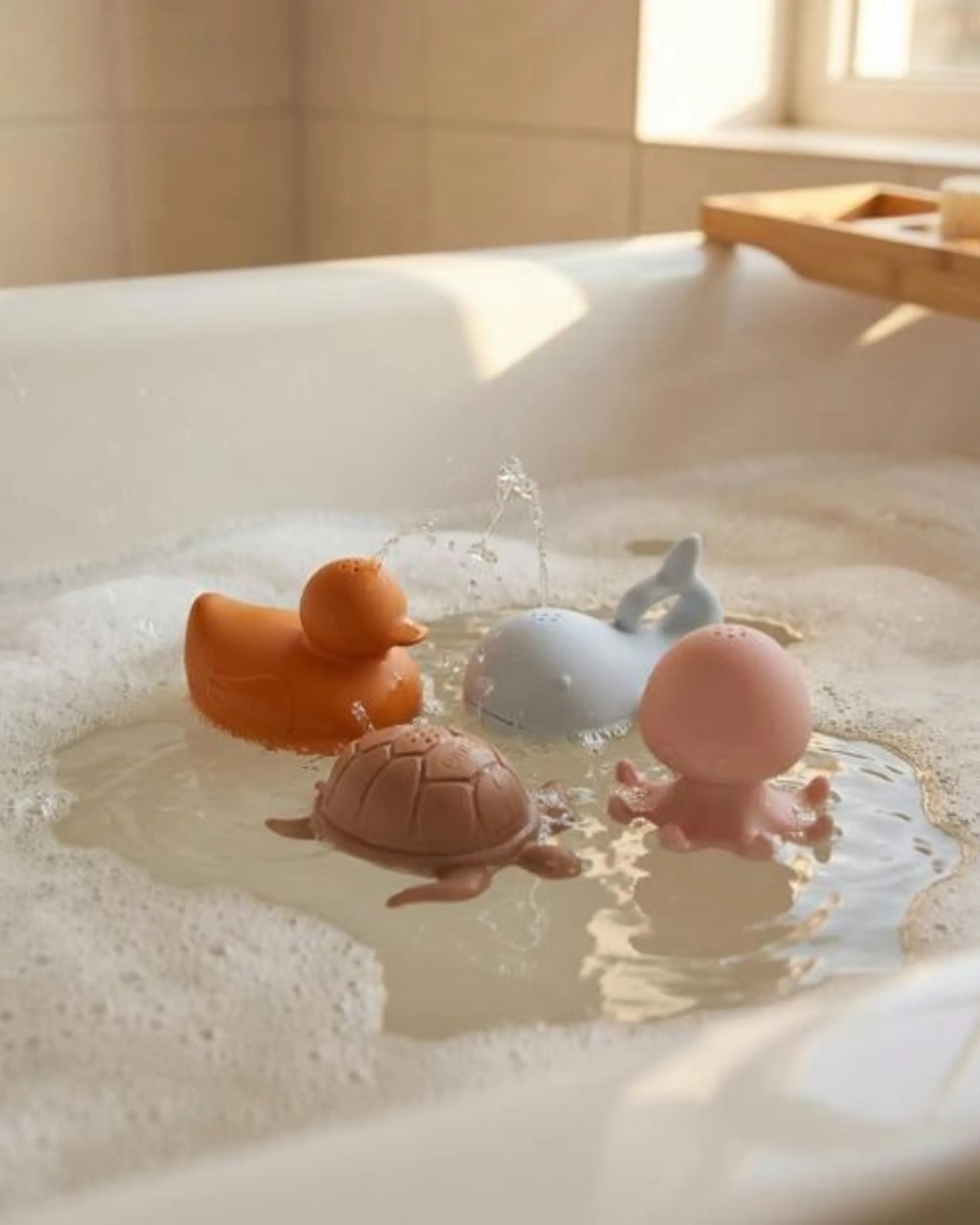 Jouets de Bain en Silicone Animaux de l'Océan – GMLB – vue 9