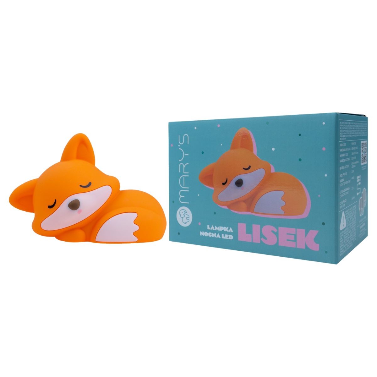Veilleuse LED Renard – Mary's – vue 3
