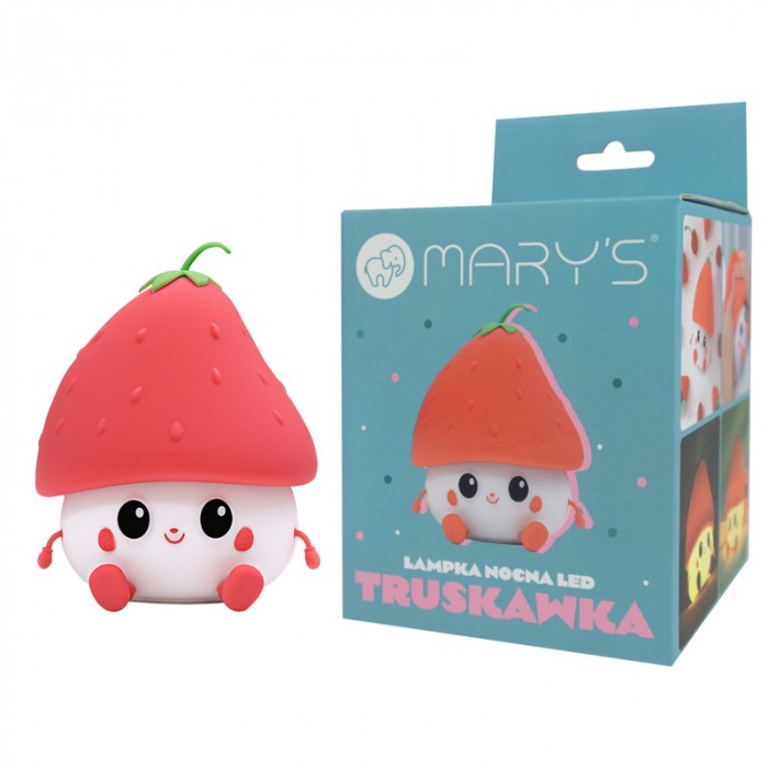 Veilleuse LED Fraise – Mary's – vue 3
