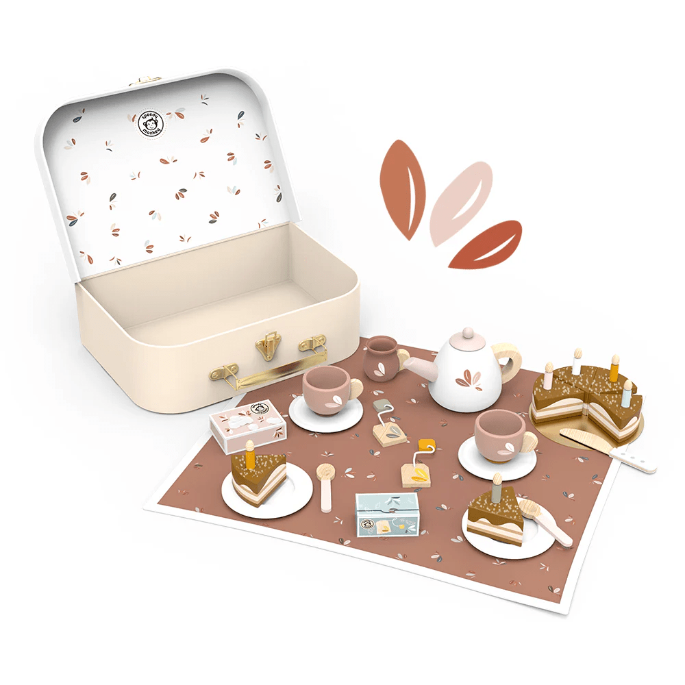 Service à thé, gâteau et accessoires Speedy Monkey